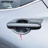 For Lexus NX 250 350 350H 450H    2024 2025 Carbon Fiber Side Door Handle Bowl Cover Trim Protection Cap Accessories