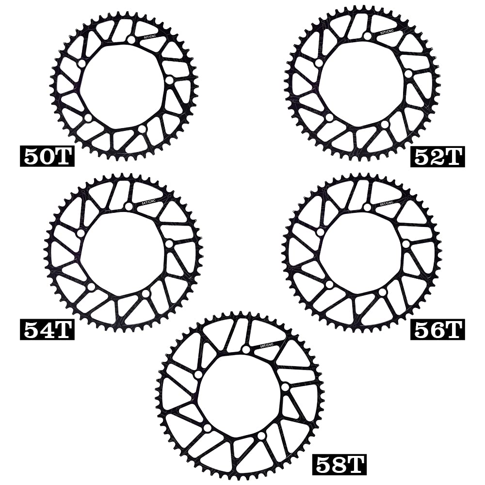 DJC Bicycle Chainring 130 BCD Hollow 46T 48T 50T 52T