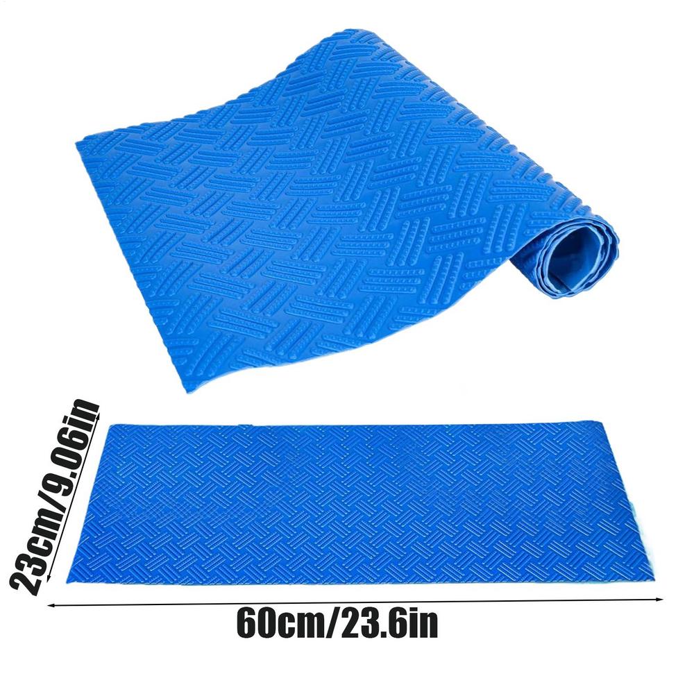 Swimming Pool Ladder Mat Protective Pool Ladder Pad PVC Cuttable Protective Anti-Slip Mat Outdoor Protection Surfaces Bathroom