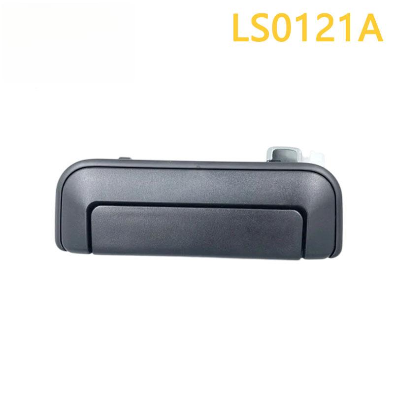 Black Front Rear Left Right Outer Door Handles for Mitsubishi L200 Triton 1996 MB421497 MB144539 MB421498 MB144540 Black/Left