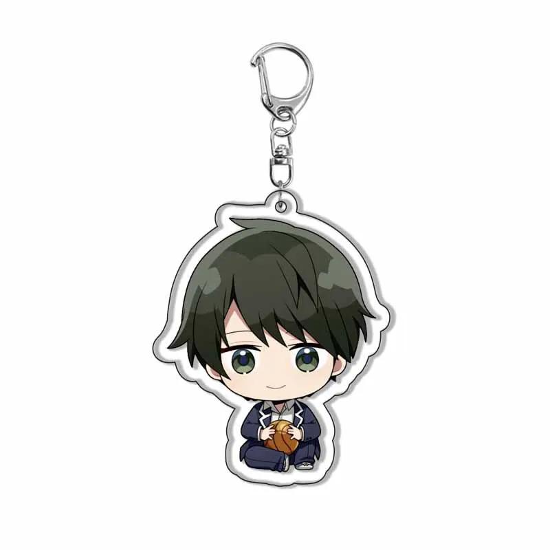 Cute BL Anime Sasaki To and Miyano Keychain Miyano Yoshikazu Sasaki Shumei Hirano Daiga Figure Acrylic Keyring Car Key Chain