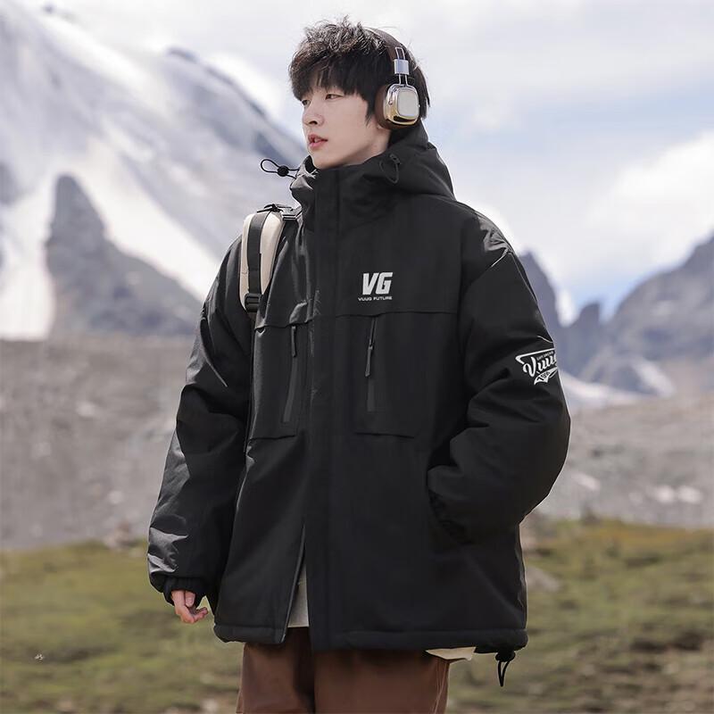 VUUG Men's Hooded Padded Jacket