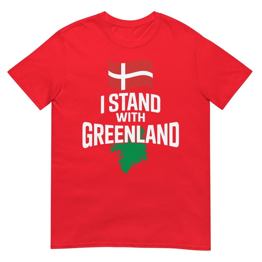 I Stand With Greenland Support Denmark Is Not For Sale TShirt S