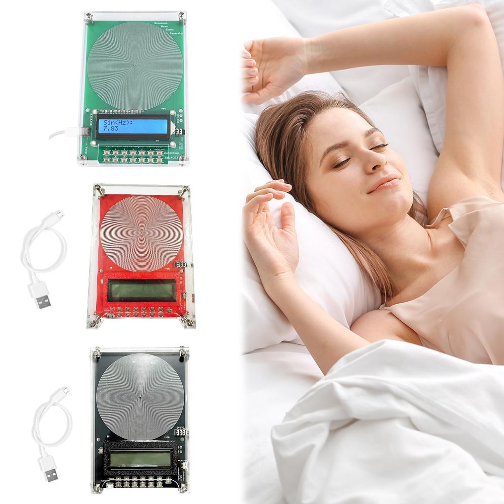 7.83Hz Ultralow Frequency Pulse Audio Resonator 0.01Hz~100000Hz Adjustable Pure Sine Signal Generator Micro USB/Type-C Interface