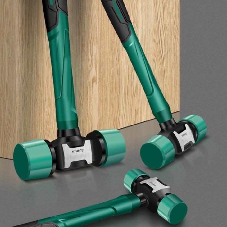 Lightweight Rubber Hammer Tool with Comfortable Grip Handle Ergonomic for Floor Tile Tapping Installation &User Friendly