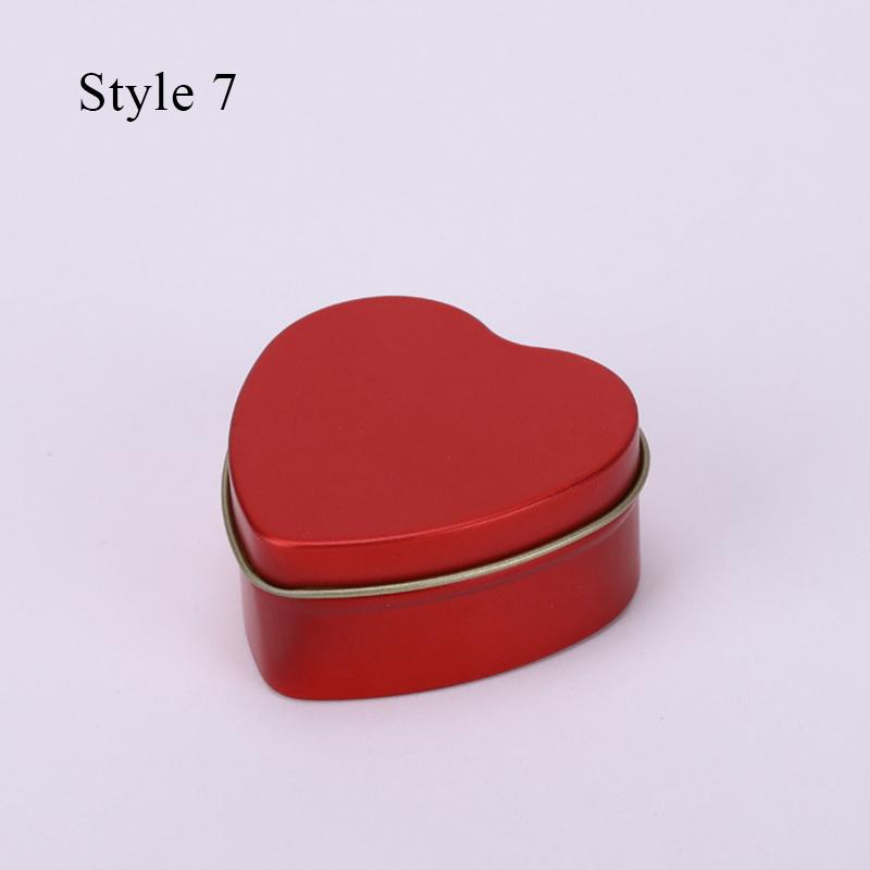 Einfarbige Langlebige Klapp-Blechdose Minzbonbon-Dose Weißblechdosen Süßigkeitenverpackungsbox Geometrische Stabile Nagelknipser-Dosen