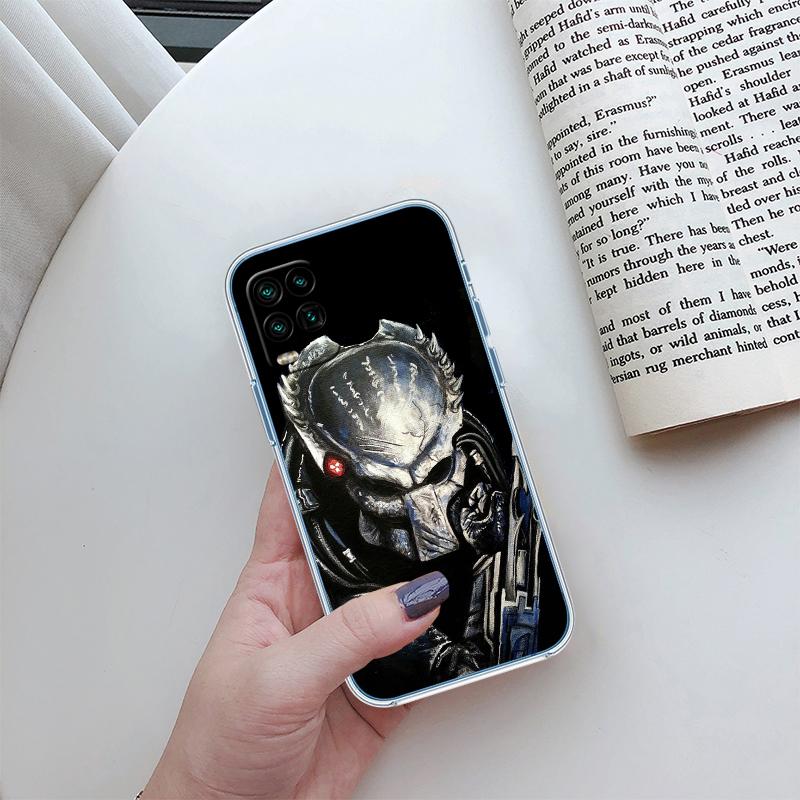 

QE2 Aliens vs Predator Xenomorph Transparent Phone Case for Motorola Moto G7 G8 G9 G84 G85 G73 G24 G15 Z2 Play Power Plus Motorola Moto G8 Plus