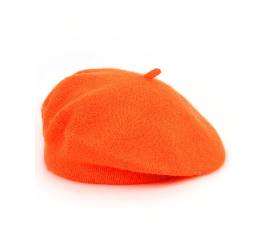 Autumn and Winter Vintage Wool Beret Girl