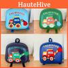 Playful And Stylish Childrens Backpack With Excavator Print Soft Oxford Fabric For Boys Girls And