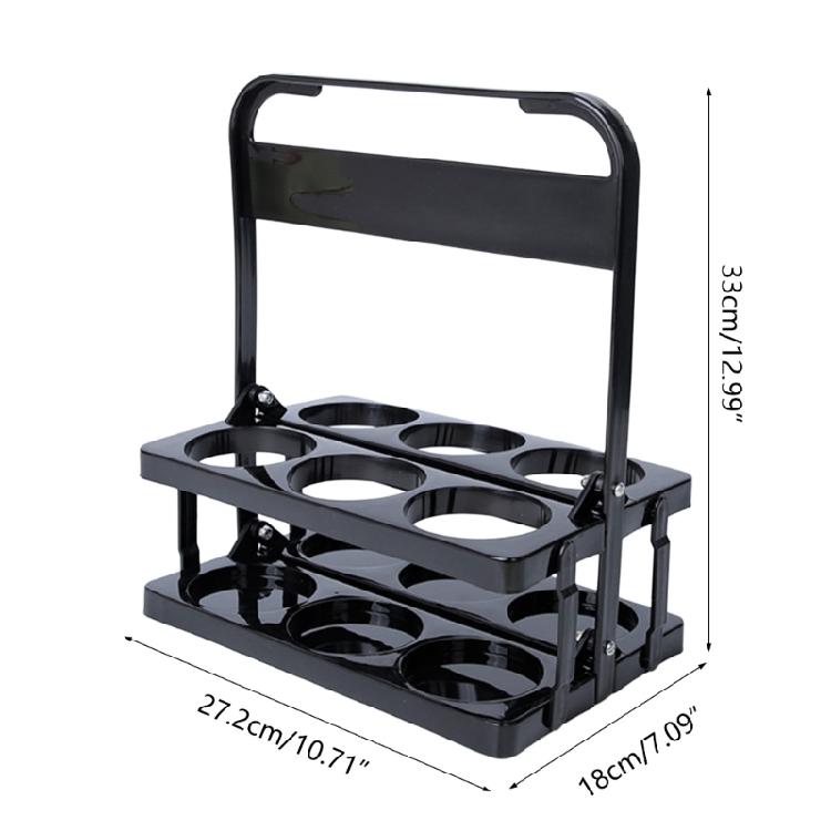 Vinställ Ölställ Korg Mångsidig Ölflaskhållare Vattentät Dryckeshållare