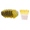 6pcs 2BA Thread Dart Shafts with Tails Darts Flights Replacement Black