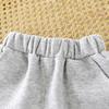 2pcs/set Kids Boys Casual Letter Print Sweatshirt Sets for Children 1-10Y Girls Clothes Tracksuit Soft Long Sleeve Top and Pants Outfit