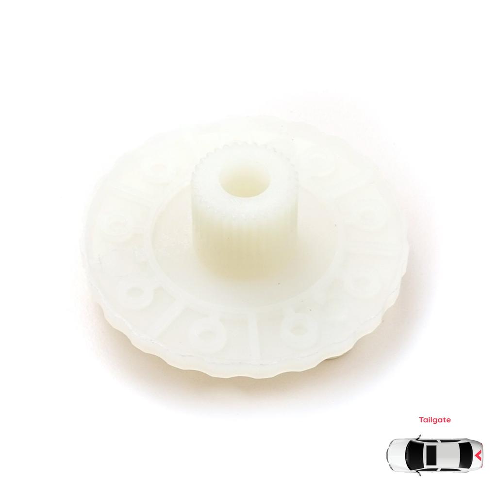 EWR5011 Poulie de lève-vitre de hayon arrière de porte arrière avec engrenage interne pour Land Rover Freelander MK1 L314 LN 1997-2006 CVH101150