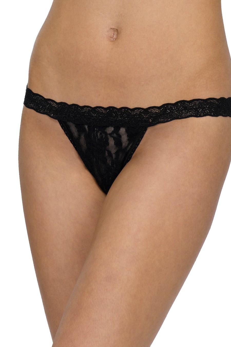 

Трусики стринг Hanky Panky (93679) 2/4(S/L) прозорий колір чорний