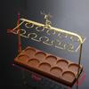 Wein Glas Display Rack Glaswaren Organizer Tasse Halter Schnaps für Kaffee