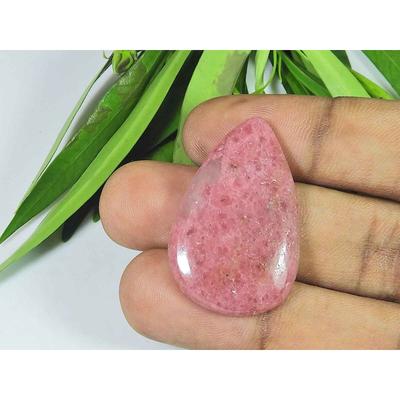 21X36X05MM Natürlicher Roter Rhodonit Quarz Birnen Cabochon Lose Edelstein SK-3750