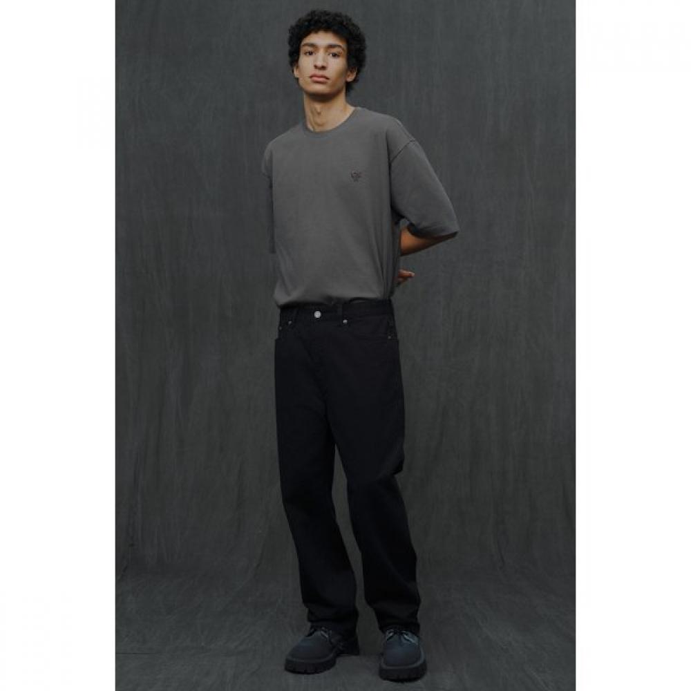 Customellow Straight Pants Black Cqpam25211bkx