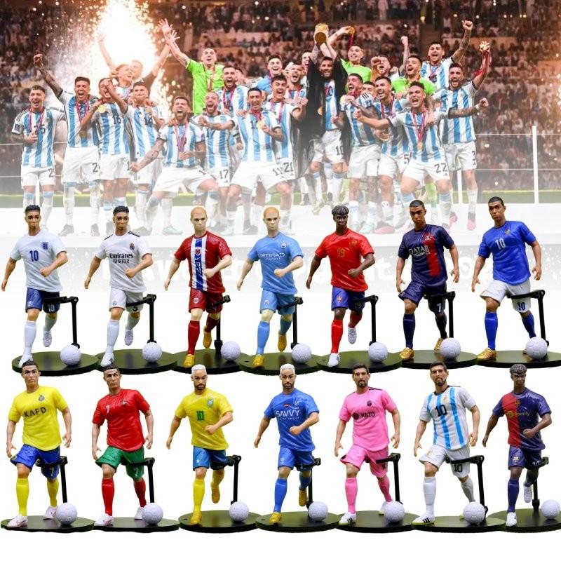 19cm PVC Fußballstar Figur Sammlerstück Perfektes Geschenk Für Fußballfans Und Heimdekoration