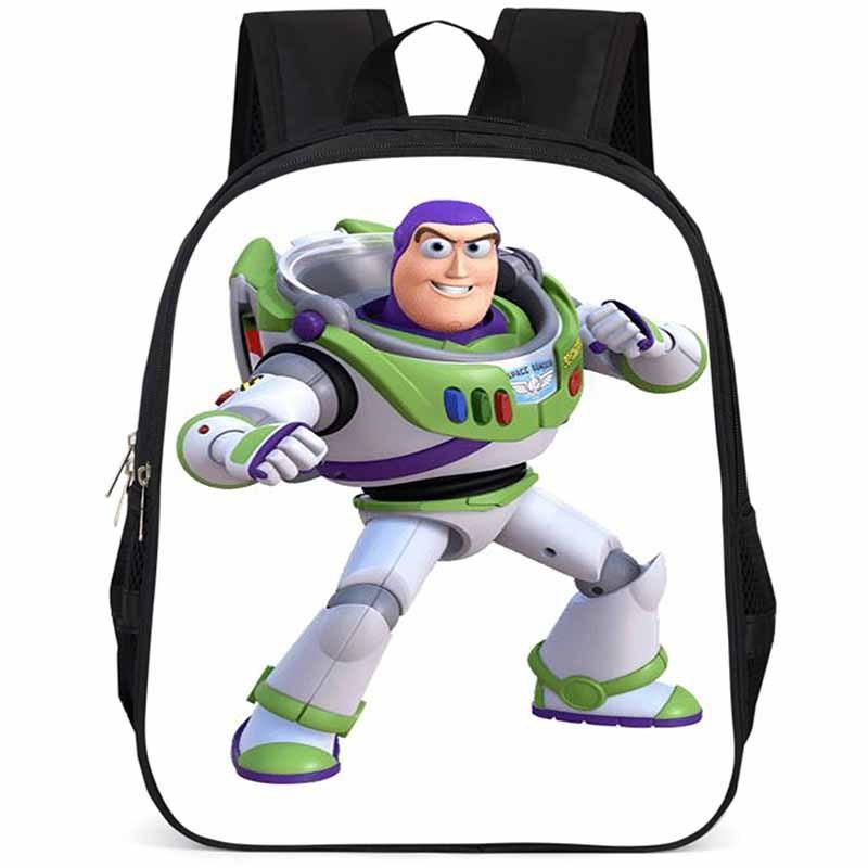 Buzz Lightyear 15-inch Large Capacity Backpack Lightweight Durable Oxford School Bag