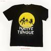 Switchfoot Native Tongue Tour Band T Shirt Black Medium 18x25 Vintage Washed Streetwear Top For Everyday Wear Homme Soft