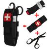 Tactical Military First Aid Kit Tourniquet Molle Survival Set Pouch Nursing Holder Medical Gear Scissors Bag Outdoor Equipment