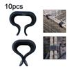 Black Outdoor Patio Furniture Clips Heat Resistant Pcs