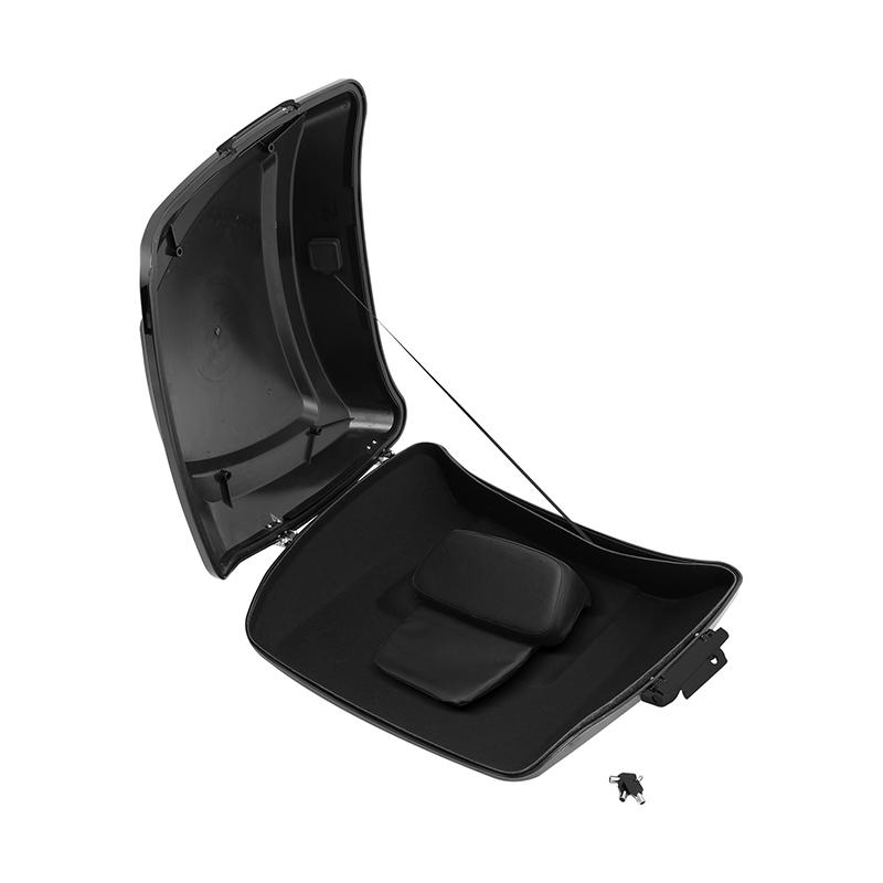 Motorcycle Razor Luggage Trunk Latch Backrest For Harley Touring Street Glide Road Glide 2014-2025 Rear Bag