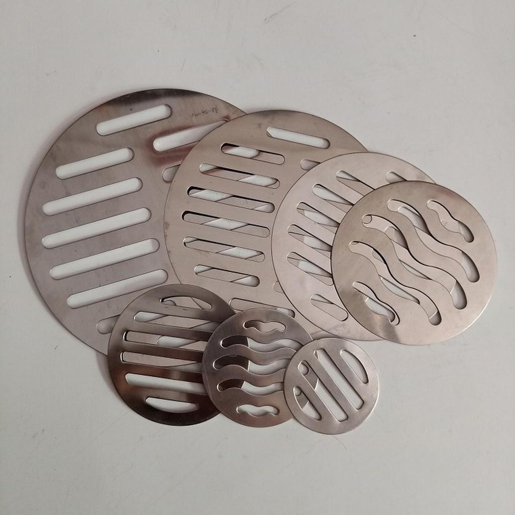 Round Stainless Floor Cover, Shower Strainer for Bathroom Kitchen