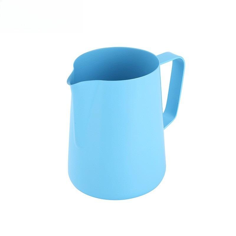 

400ml Stainless Steel Milk Coffee Jar Frothing Pitcher Milk Coffee Frothing Jug with Pointed Spout for Kitchen Coffee Supplies 400ml