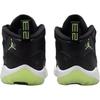 Air Jordan 11 Retro TD Czarne Ciemny Rodzynek Buty dla Niemowląt Szare Białe Ledwo-Volt IB1380-001