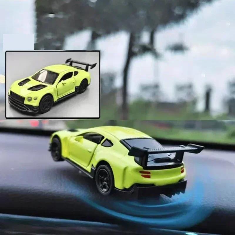 Sports Car Drift Rotating Car Decor Auto Dashboard Turning Racing Model Decoration Cars Individuality Center Console Decoration
