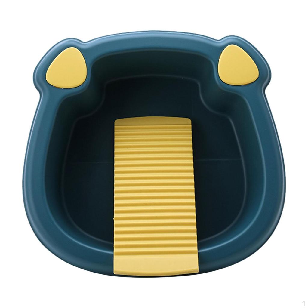 Cartoon Hand Washing Basin, Lightweight Tub for Laundry Needs