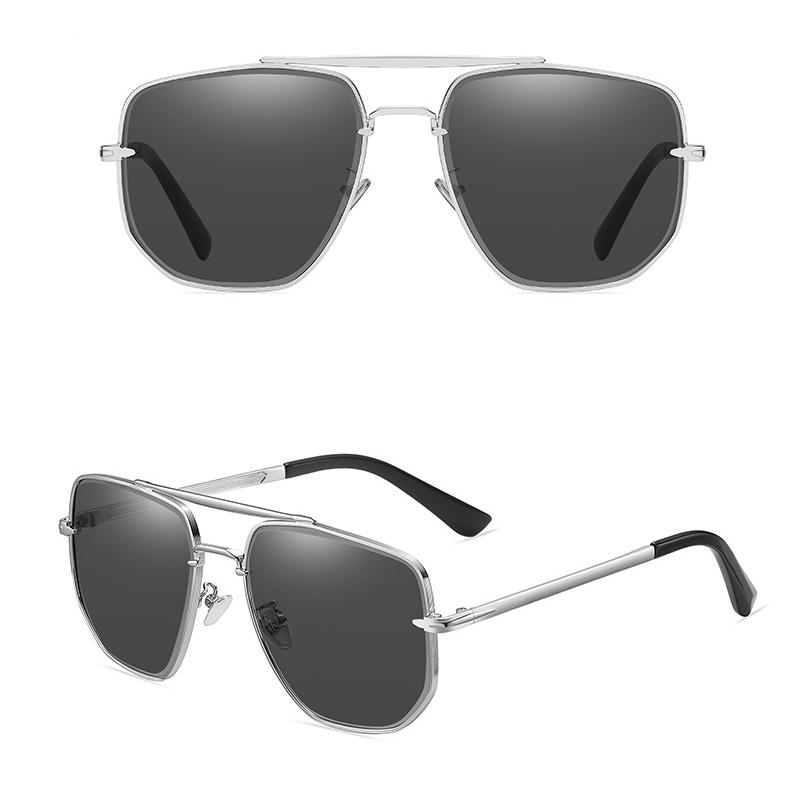 Fashion Sunglasses Men Cool Driving Glasses Goggle Summer Metal Vintage Pilot Sun Glasses Punk