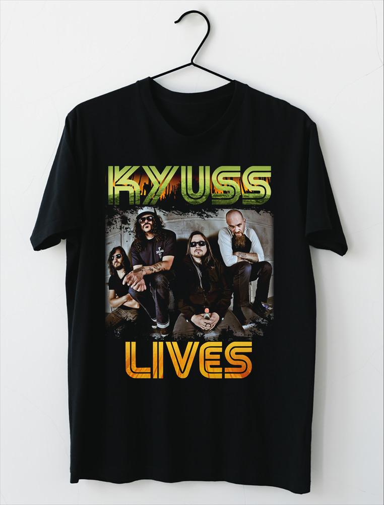 NEW Kyuss lives Short Sleeve Cotton Black All Size  PP215 Unisex T-Shirt XXXL