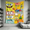 Animation Wall Hanging Printed Fabric Blanket Decorative Tapestries for Bedroom Living Room Home Decor