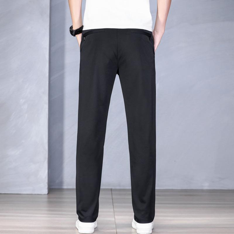 Business Trousers, Men's Formal Straight-leg Anti-wrinkle Non-ironing Long Pants, Fashionable, Versatile, Slim and Casual Suit Pants