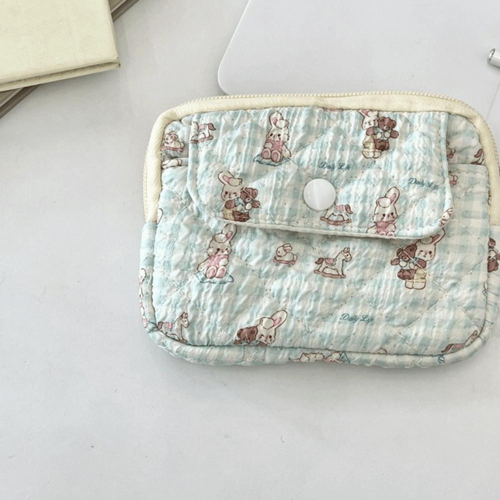 Korean Style Small Lipstick Bag Multifuctional Cute Wallet Sanitary Napkin Storage Bag  Daily