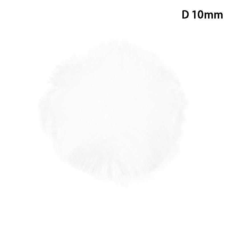 1Pc Universal Furry Microphone Wind Protector Mini Size Furry Windscreen Microphone Windscreen Protective Case Accessories
