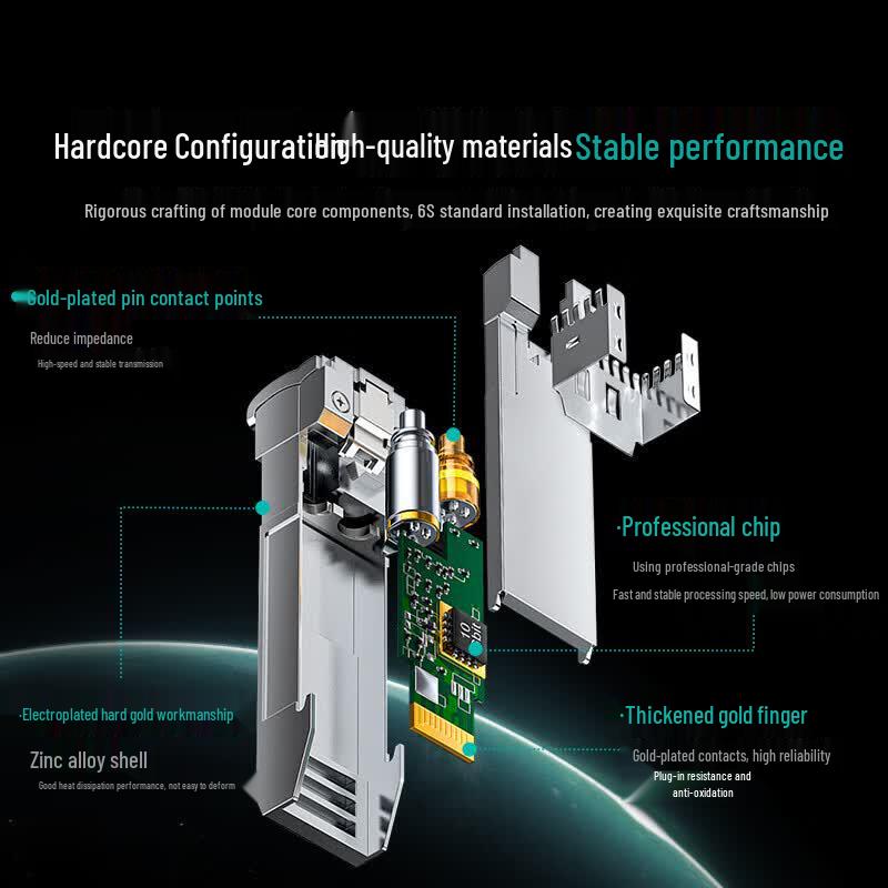 SAMZHE 1.25G SFP+ LC Gigabit Optical Module