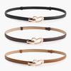 Alloy Womens Heart Waist Belt With Adjustable Pu Leather For Casual Office Looks