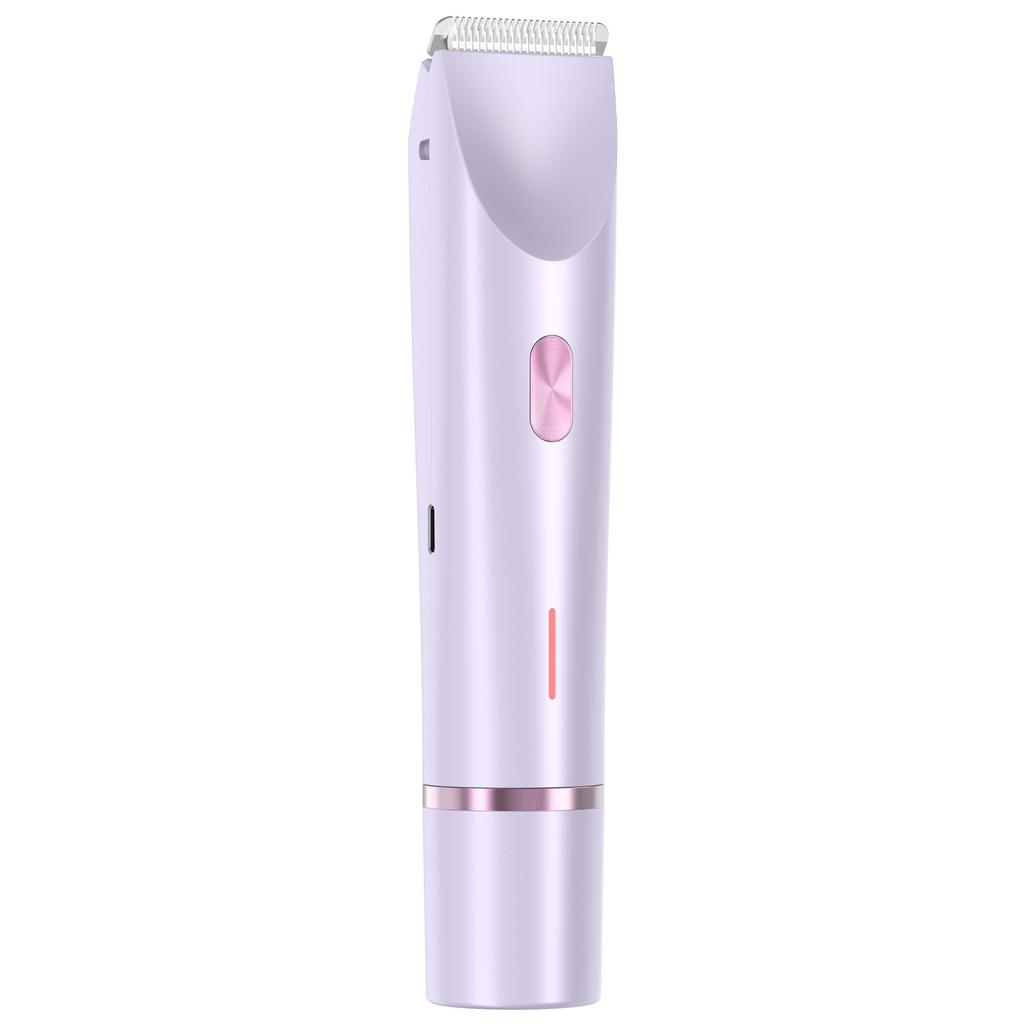 1PC Dual Head Hair Trimmer Women Electric Razors Rechargeable Wet Dry Painless Shaer Machine Hair Remoer For Body Private Areas