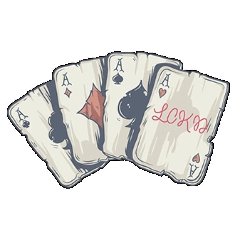 Oversized T Shirt Black Playing Cards Ace Pattern With Love Text Casual Wear For Women Summer Streetwear Fashion Top