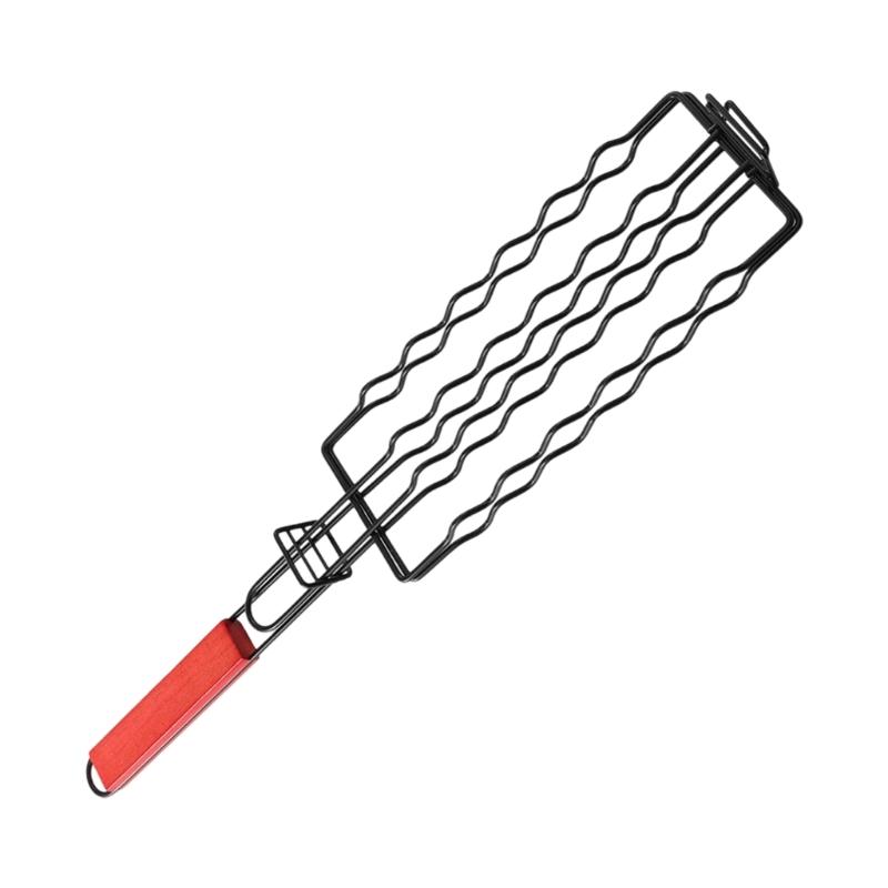 Compacts Light Weight Grill Clamp Barbecue Accessory With Hanging Hook For Easy Storage During Hiking Or Beach Outdoors