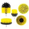 Electric Scrubber Grill Brush Kit 2/3.5/4'' Power Cleaning Brush For Car Bathroom Floor, Tub Shower Grout Nylon Attachments