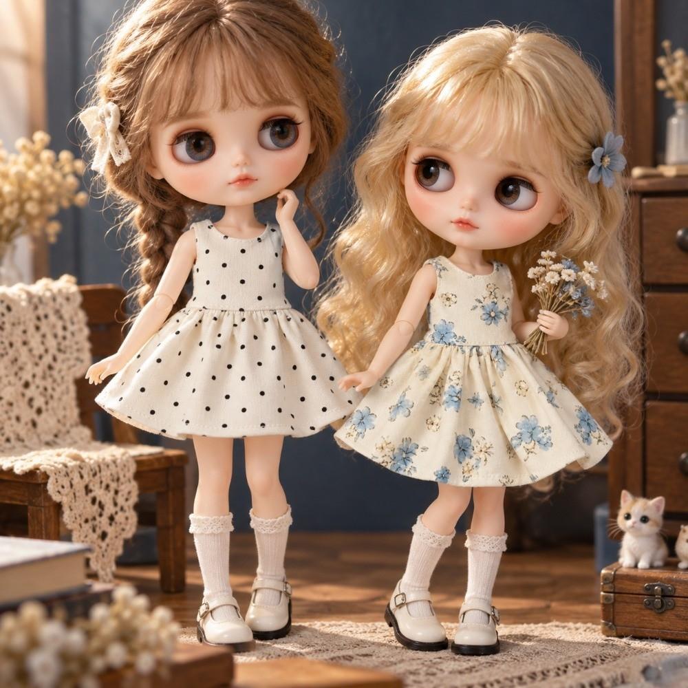 with Socks Sling Shirt for Blyth Doll/for 1/6 BJD Doll/Fit for OB24 OB22 Dolls