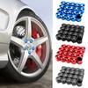 17/19mm 20pcs/set Car Wheel Nut Caps Protection Covers Caps Anti-Rust Auto Hub Screw Cover Car Tyre Nut Bolt Exterior Decoration