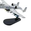 1:100 A-10A Plane Model Aircraft Simulation Display Stand Metal Alloy Fighter Realistic