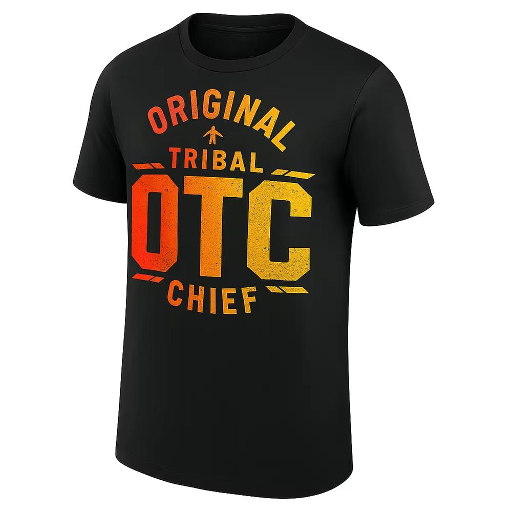 "2025 Summer Tribal Vibe—Black T-Shirt with Maori Tattoo-Inspired Tribal Art! Streetwear Essential