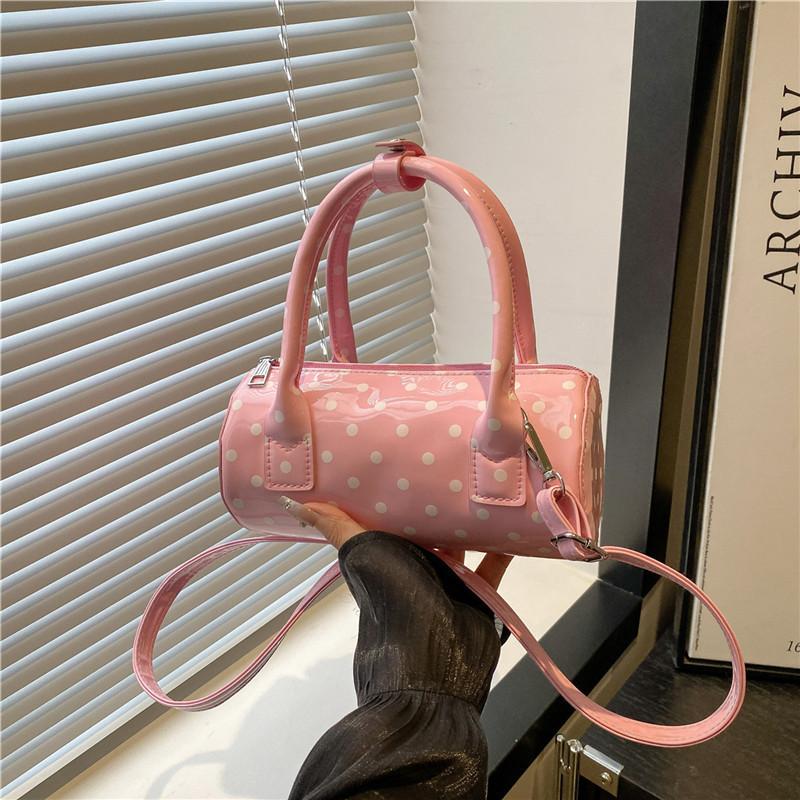 New autumn handbag small bag bag women's premium polka dot niche pillow bag single shoulder messenger bag