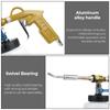 EU Type Deep Clean Spray Nozzle Car Washer Dry Cleaning Gun Car Wash Gun Pneumatic Dust Remover High Pressure